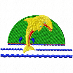 Fishes Embroidery Design 6 Fishes Embroidery Design 6
